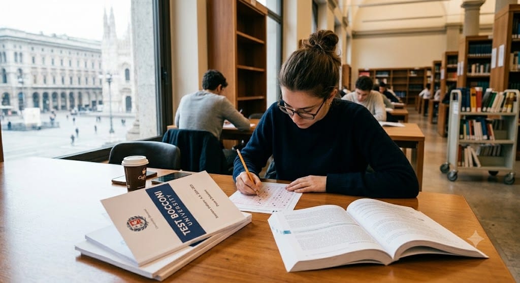 test admission bocconi