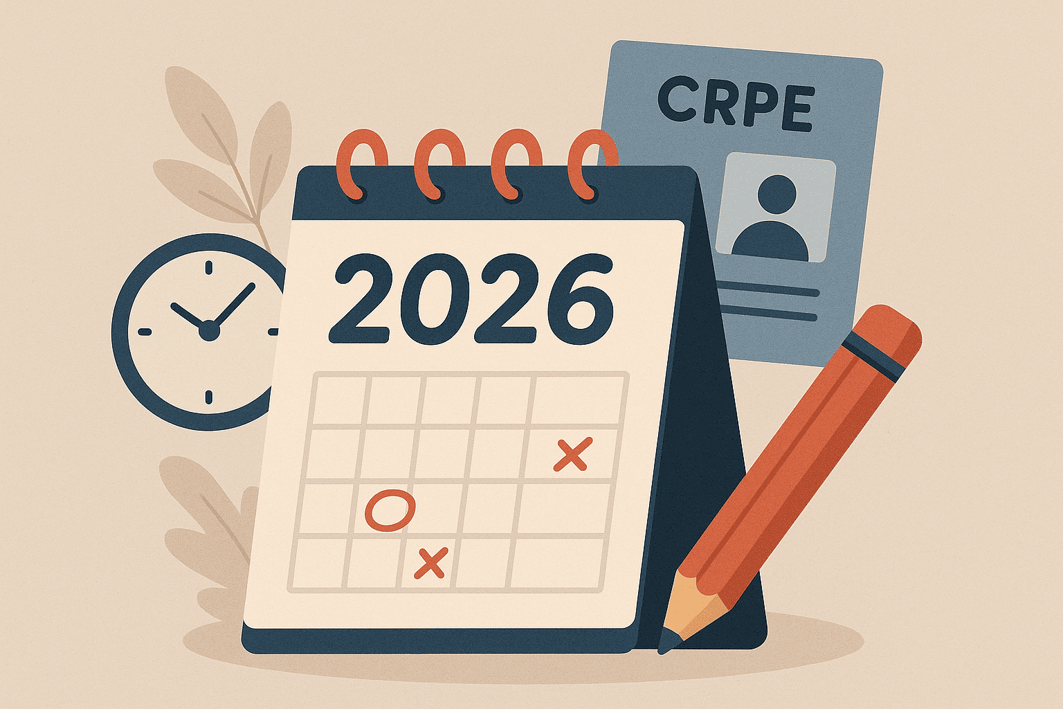 Concours CRPE 2026 : les dates