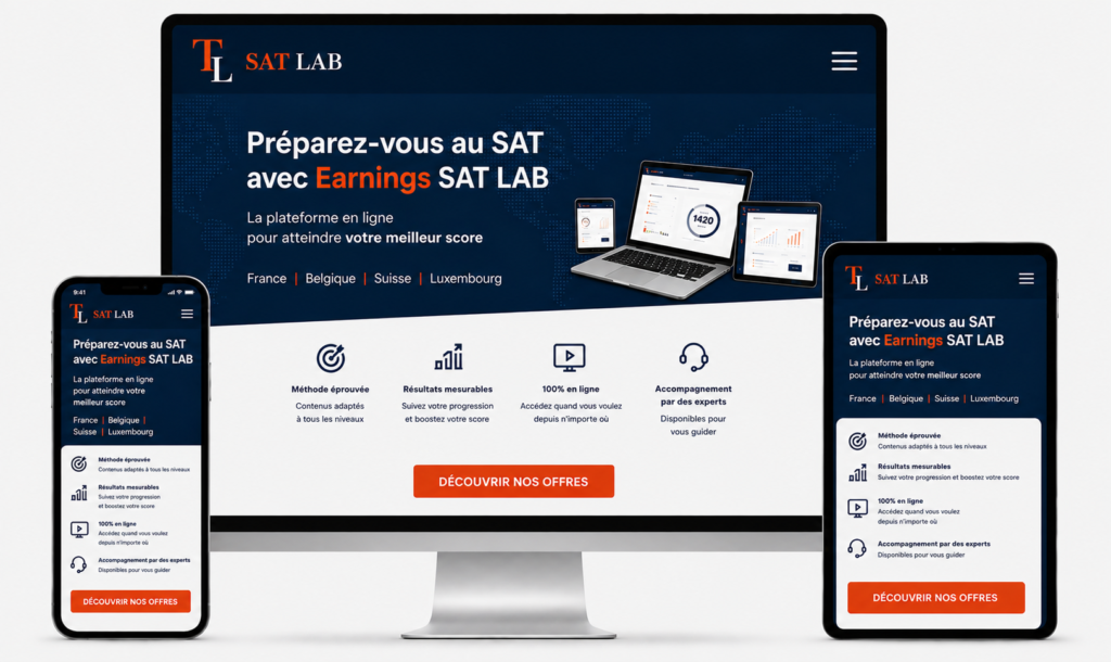 Préparation au SAT - SAT First - Test SAT