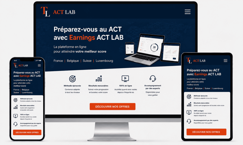 Préparation au ACT - ACT First - Test ACT