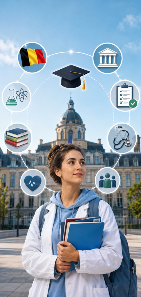 conditions concours medecine belgique