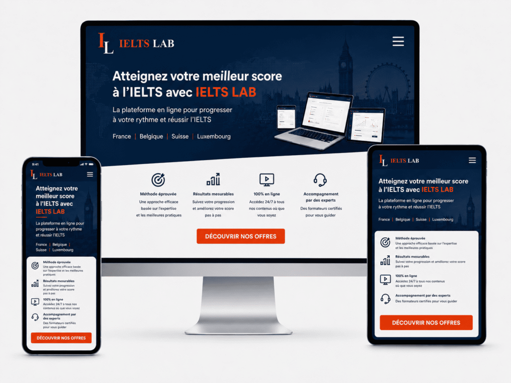 IELTS First - Préparation IELTS - Test IELTS