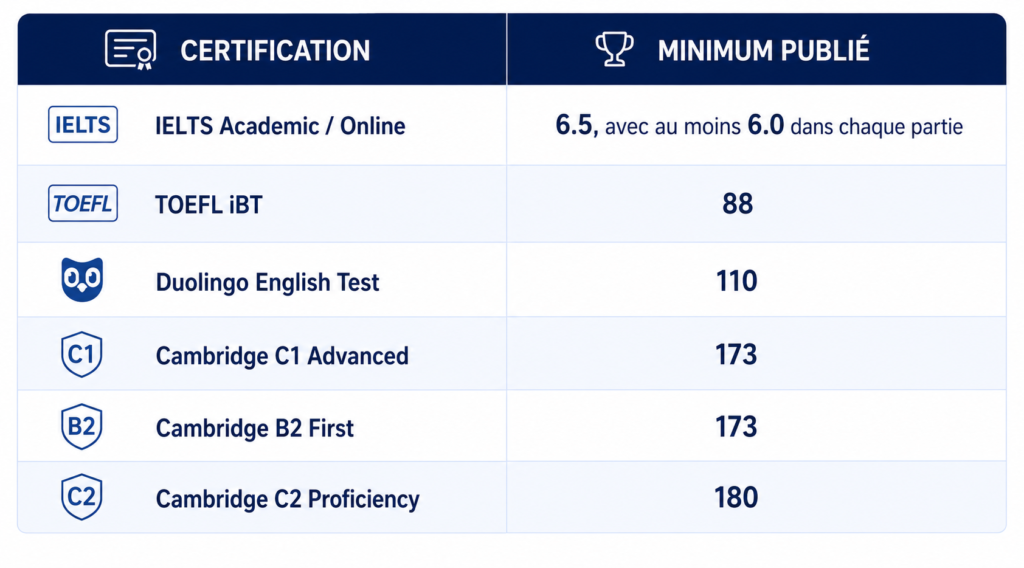 test de langues bocconi